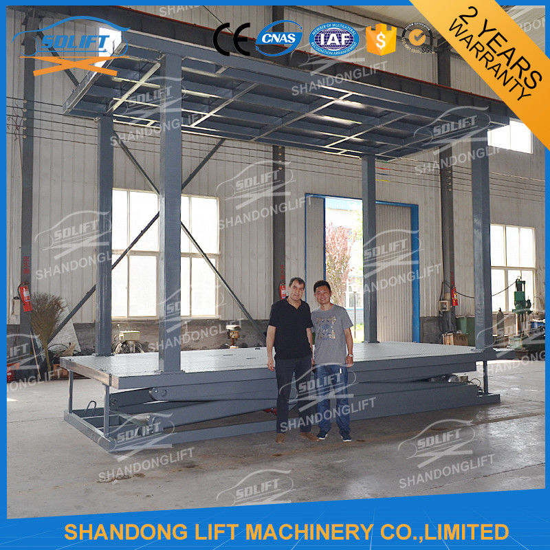 Double Deck Car Parking Lift Garage Car Elevator From Basement To