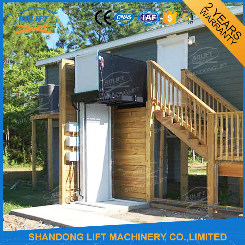 300kgs 2.5m Vertical Wheelchair Platform Lift Wheelchair Lift for Private Villa