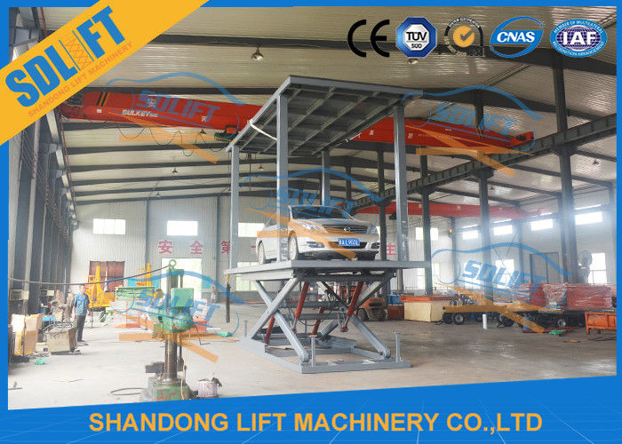 Reliable Double Deck Car Parking System 2 Cars Hydraulic Scissor Reliable Double Deck Car Parking System 2 Cars Hydraulic Scissor Lift For Basement