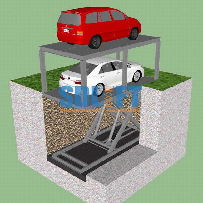 Small Car Lift Hydraulic Car Lift Parking System Outdoor Elevator