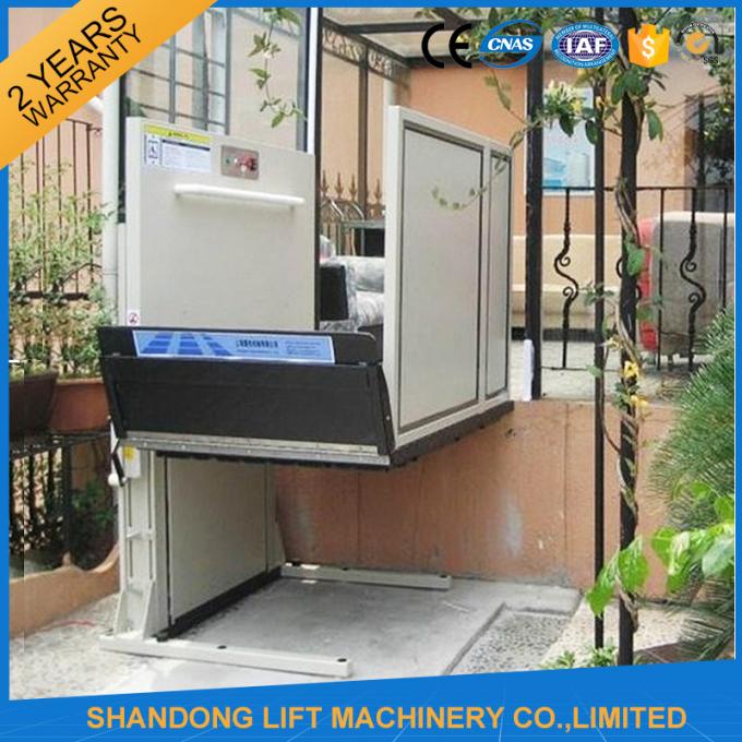 250kg Wheelchair Platform Lift , Handicapped Hydraulic Home Lifting Devices