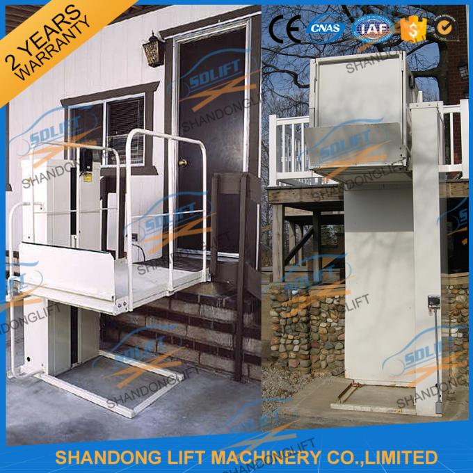 250kgs 4M Wheelchair Platform Lift Elevator Disable Wheelchair Lift