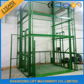 3000kgs Warehouse Hydraulic Elevator Lift , Vertical Fixed Residential Cargo Stair Lift