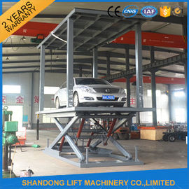 Car Lift Ramps Double Deck Car Parking System with Electricity Leakage Protection Device