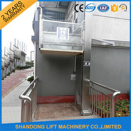 Hydraulic Vertical Wheelchair Platform Lift Elevator For Disabled People CE