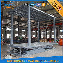 Underground Scissor Double Car Parking System Hydraulic Car Lift for 2 Cars