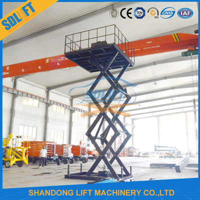 1000kg 3m Stationary Scissor Lift Table Material Handling
