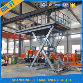 Stationary Scissor Lift Platforms Hydraulic Lifting Equipment 5T 1.5m