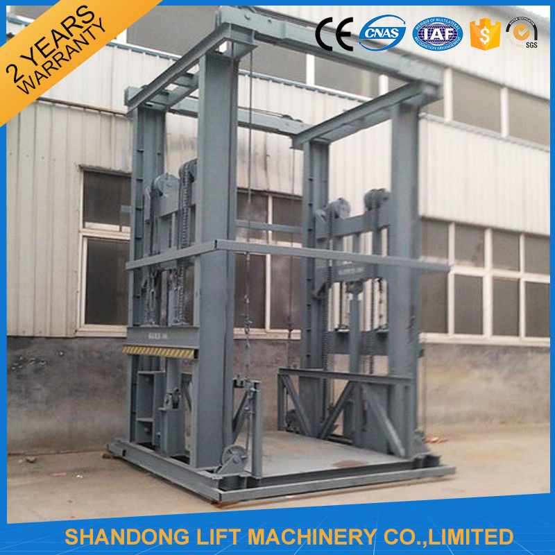 Outside Electric Hydraulic Heavy Duty Elevator Lift with 2 m x 2 m Platform Size