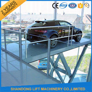 Residential Car Lifting Hydraulic Garage Car Elevator For Home Garage CE ISO SGS