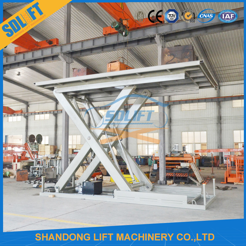 2.5T 3M mobile car lift portable scissor car lift for home use