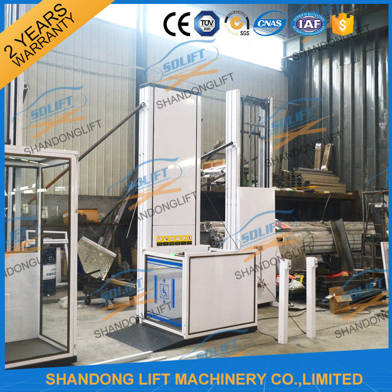 250kgs 2.5m Wheelchair Platform Lift Electric Vertical Wheelchair Lifts