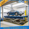 2.5T 3.3m Garage Car Lifting Machine Scissor Car Lift with Anti skid Checkered Plate
