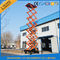 4 wheels Mobile Scissor Lift Pallet Truck for Aerial Work 14m Max Lifting Height