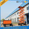 4 wheels Mobile Scissor Lift Pallet Truck for Aerial Work 14m Max Lifting Height