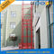 1.5 tons 5 m Hydraulic Outside Guide Rail Vertical Cargo Lift for Building Warehouse