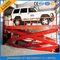 220V Electric Portable Hydraulic Scissor Car Lift for Outdoor / Home Garage CE