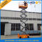 Self Propelled Scissor Lifts Hire , Hydraulic Mobile Elevated Work Platform 