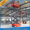 6m Electric Mini Scissor Lift Self Propelled Elevating Work Platforms CE ISO9001 SGS