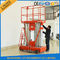 14m High Rise Window Cleaning Lift System , Aerial Wok Hydraulic Work Platform Lift 
