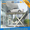 3.5m Hydraulic Scissor Car Lift / Hydraulic Home Garage CE SGS