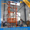 1T 12m CE Approved Vertical Guide Rail Elevators Hydraulic Warehouse Cargo Lift