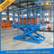 2T Warehouse Cargo Stationary Hydraulic Scissor Lift with Safe Sensor and Maintenance Bar