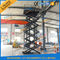 3T 5M Scissor Cargo Lift Hydraulic Scissor Lift Table With Safety Control Box CE