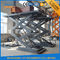3T 4.6M CE Stationary Hydraulic Scissor Lift , Warehouse Cargo Lift