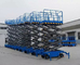 300kg 12m Mobile sky scissor lift Platform hydraulic lift scaffolding with CE