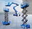 12m Self - Propelled Scissor Lifts Mobile Elevated Work Platform Aerial Lift Scaffolding