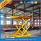 600KGS 2M Warehouse Hydraulic Cargo Scissor Lift with Movable Wheels