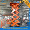 Customized Hot Galvanizing Stationary Hydraulic Scissor Lift , Fixed Hydraulic Cargo Lift CE