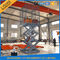 1T 3M Electric Cargo Lift / Hydraulic Scissor Lift 1000kg Lift Capacity