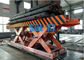 12T Double Scissor Lift Table , Stationary Hydraulic Lift Platform For Goods