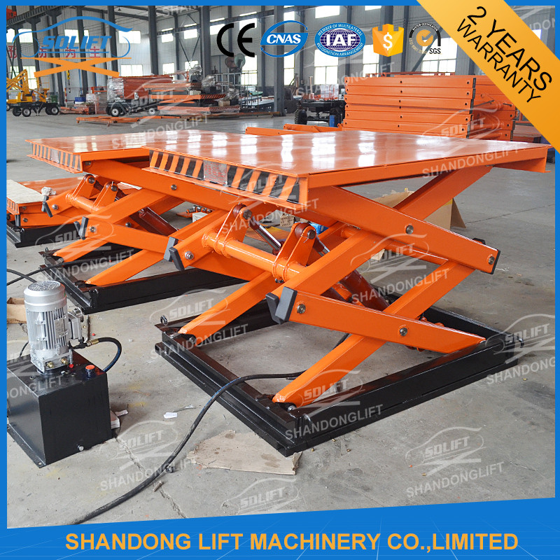 Small Stationary Hydraulic Scissor Lift Elevator Electric Scissor Lift