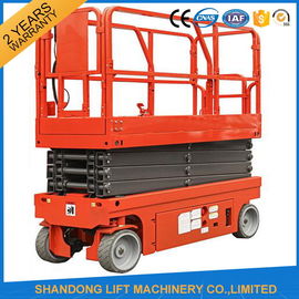 High Rise Telescopic Work Platform for Elevated Aerial Working 3.2km/h Travel Speed