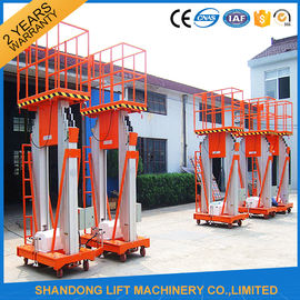 200kg 10m Movable Aerial Work Platform Lift , Hydraulic Safety Work Platform Rental