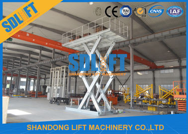 6M Stationary Auto Basement Hydraulic Car Lift