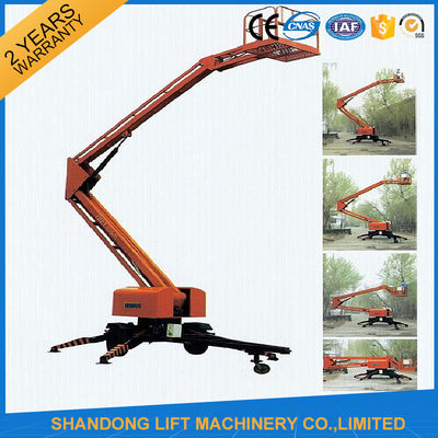 360 Rotation Self Propelled Trailer Mounted Boom Lift with Hydraulic ...