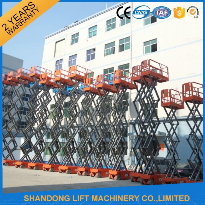 Self Moving Light Duty Scissor Lifting Platform with Fault Diagnostic System