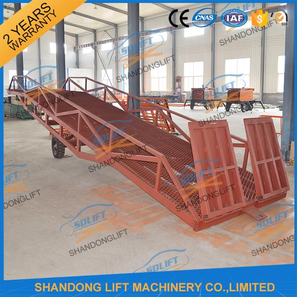 8T Container Loading Ramps / Industrial Loading Ramps 0.9m 1.8m