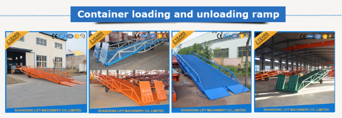 Adjustable Warehouse Container Loading Ramps