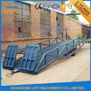 6t Container Ramp 6T-15T Adjustable Warehouse Loading Ramp Mobile Container Yard Ramp CE ...