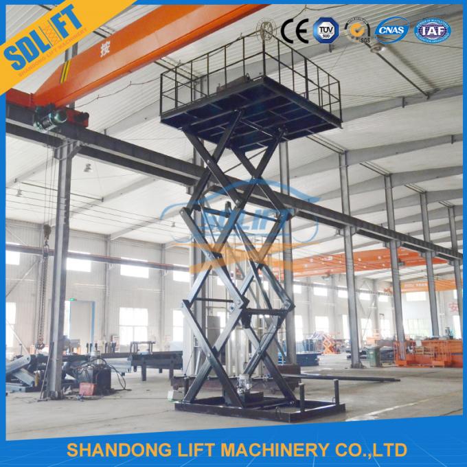 1000kg 3m Stationary Scissor Lift Table Material Handling