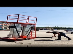 2tons 2m Warehouse Cargo Lift Table Platform Stationary Hydraulic Scissor Lift